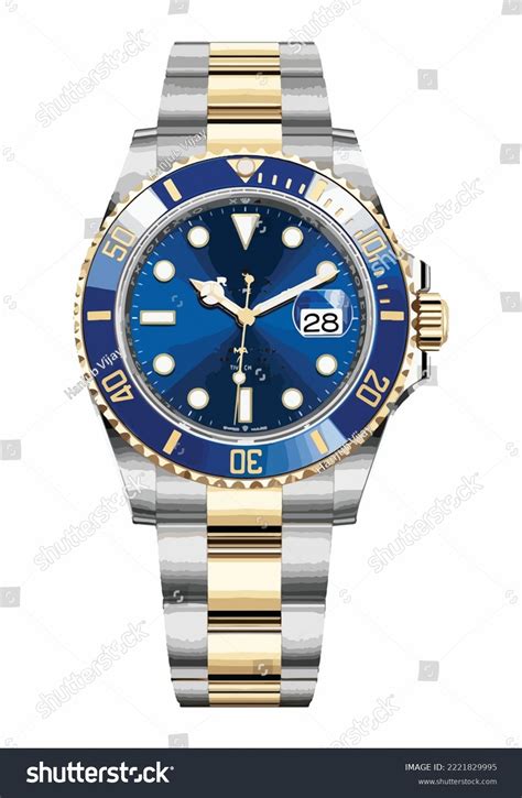 rolex watch vector